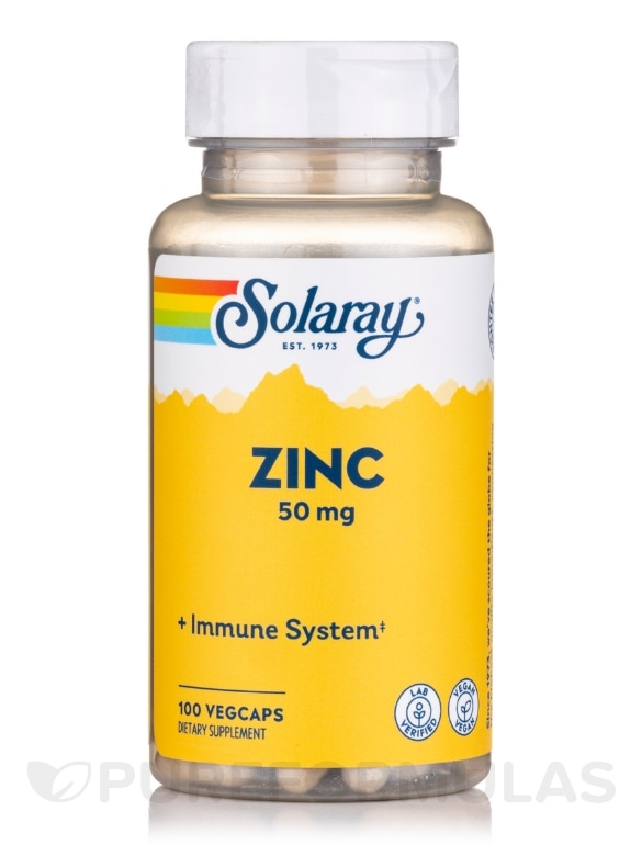 Zinc 50 mg - 100 VegCaps