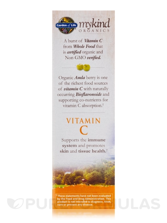 mykind Organics Vitamin C Organic Spray, Orange-Tangerine - 2 oz (58 ml) - Alternate View 6
