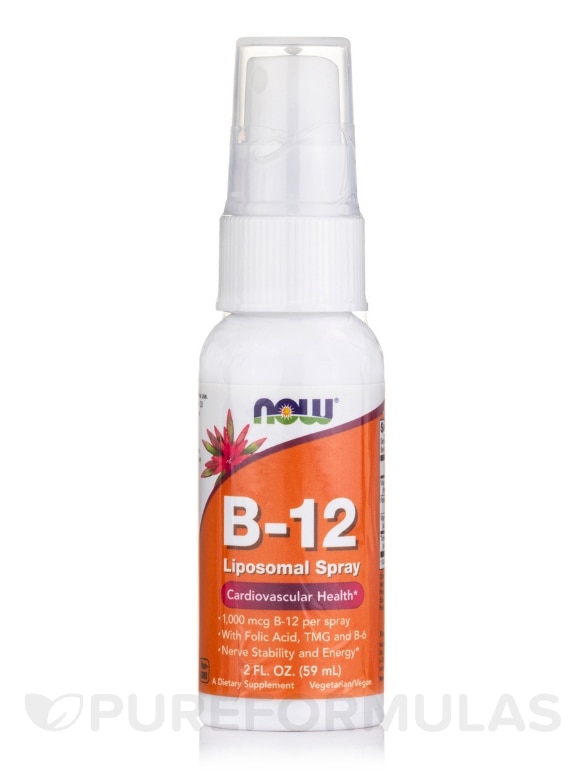 B-12 Liposomal Spray 1000 mcg - 2 fl. oz (59 ml)