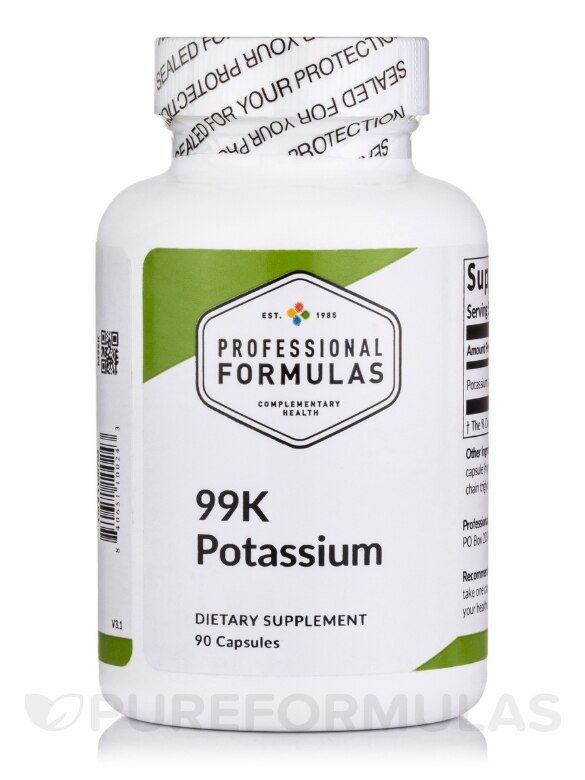99K (Potassium) - 90 Capsules