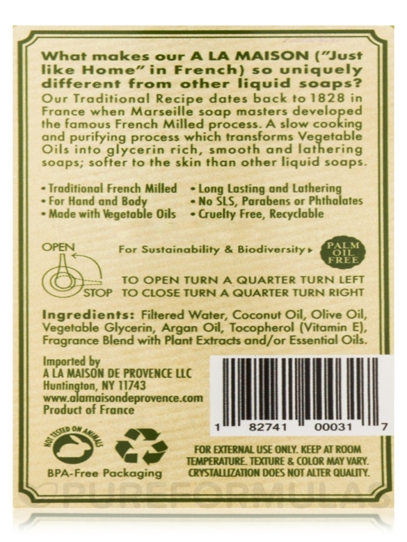 Rosemary Mint Liquid Soap - 16.9 fl. oz (500 ml) - Alternate View 2
