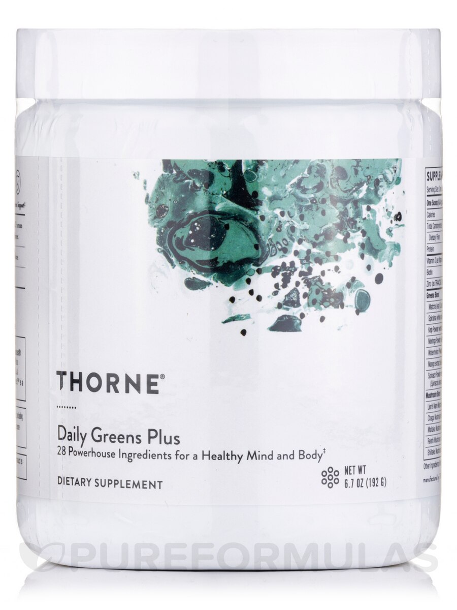 Daily Greens Plus - 6.7 oz (189 Grams) - Thorne