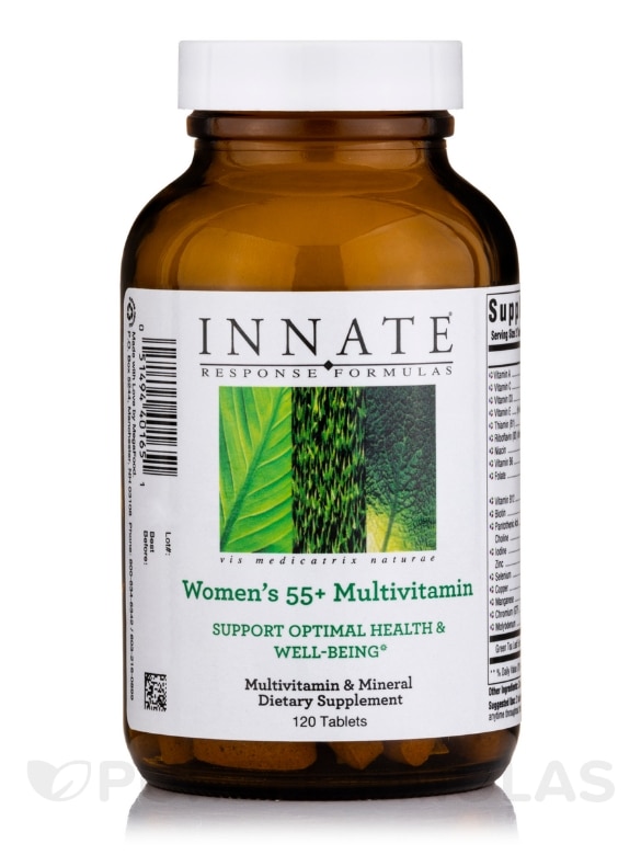 Women's 55+ Multivitamin (Free of Iron & Vitamin K) - 120 Tablets