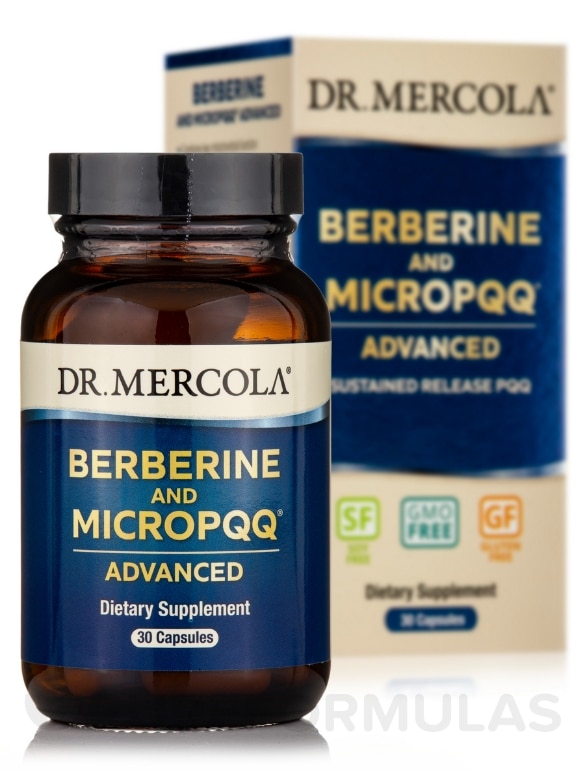 Berberine and MicroPQQ® Advanced - 30 Capsules - Alternate View 1