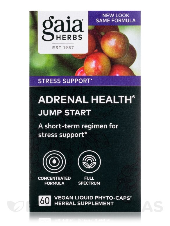 Adrenal Health® Jump Start - 60 Vegan Liquid Phyto-Caps® - Alternate View 3
