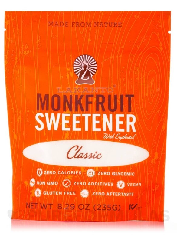 Classic Monkfruit Sweetener with Erythritol - 8.29 oz (235 Grams)