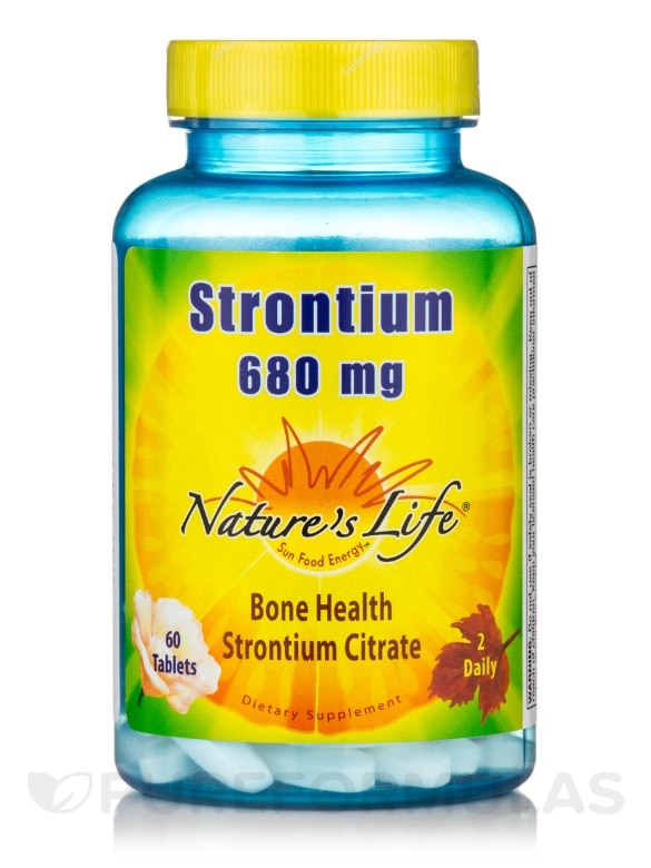 Strontium 680 mg - 60 Tablets