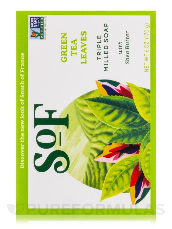 Green Tea Bar Soap - 6 oz (170 Grams) - Alternate View 5