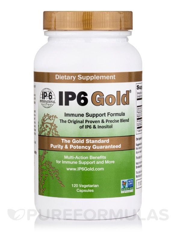 IP6 Gold® Immune Support Formula - 120 Vegetarian Capsules