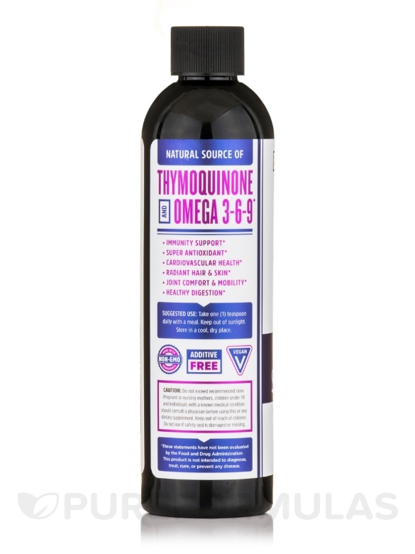 Black Seed Oil Liquid - 8 fl. oz (240 ml) - Alternate View 2