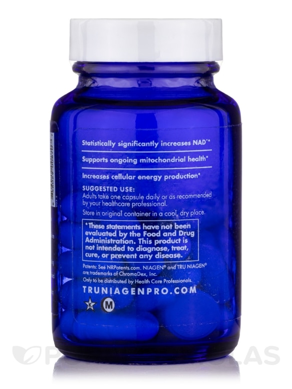 Tru Niagen® Pro 500 mg - 30 Vegetarian Capsules - Alternate View 2