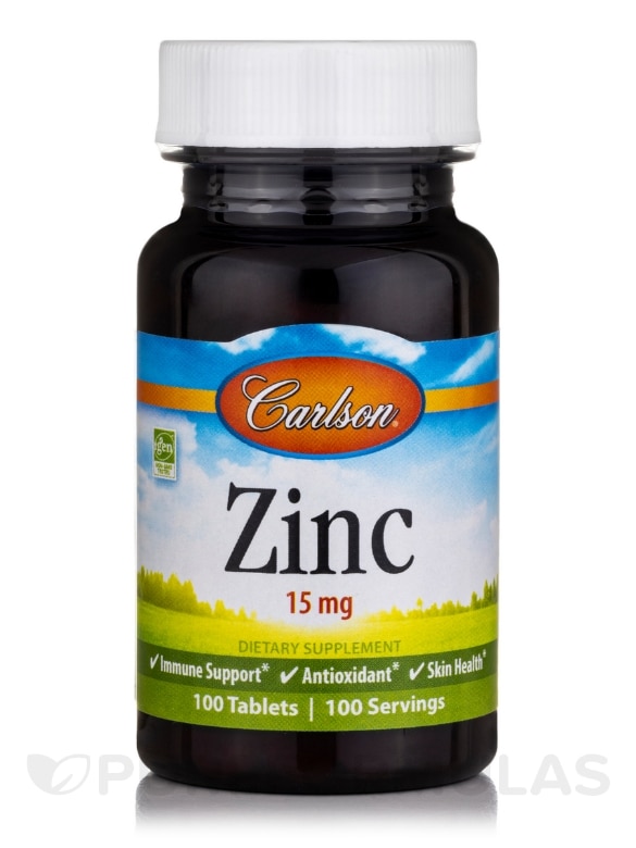 Zinc 15 mg - 100 Tablets