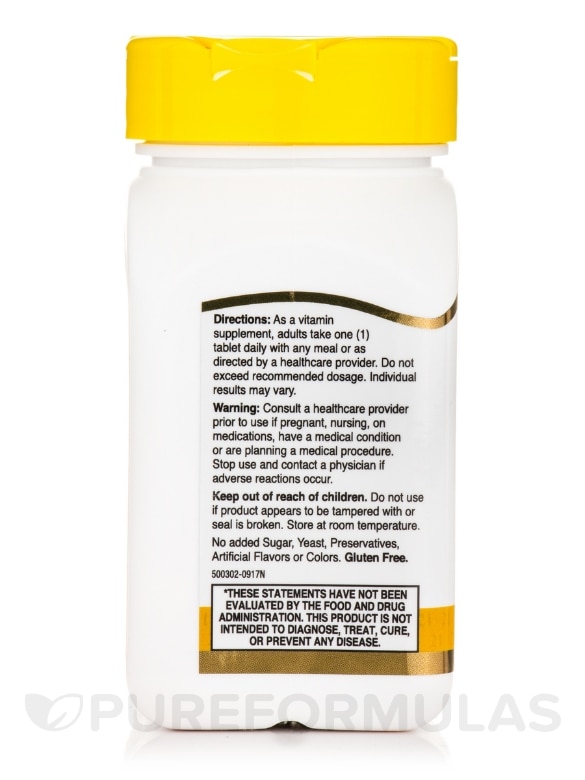 B-100 Complex Prolonged Release - 60 Tablets - Alternate View 3