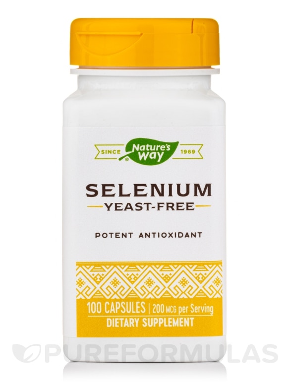 Selenium 200 mcg - 100 Capsules