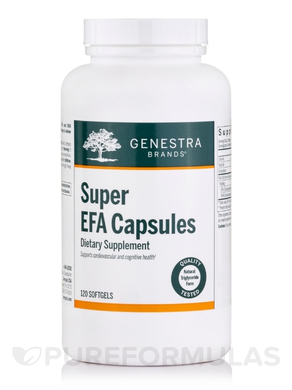 Super EFA Capsules - 120 Softgels