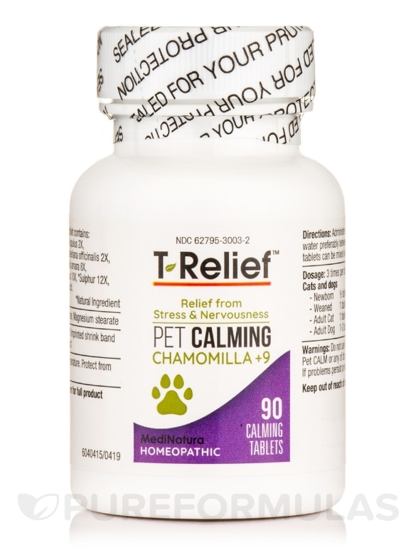 T-Relief™ Pet Calming Tablets - 90 Tablets - Alternate View 6