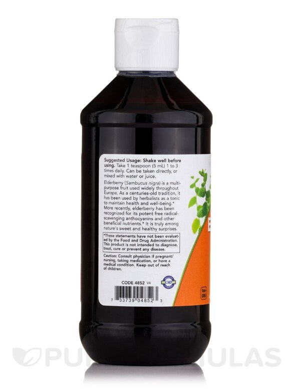 Elderberry Liquid - 8 fl. oz (237 ml) - Alternate View 2