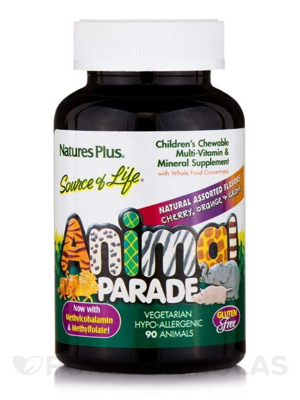 Animal Parade® Children's Chewable Multivitamin & Mineral Supplement - Cherry