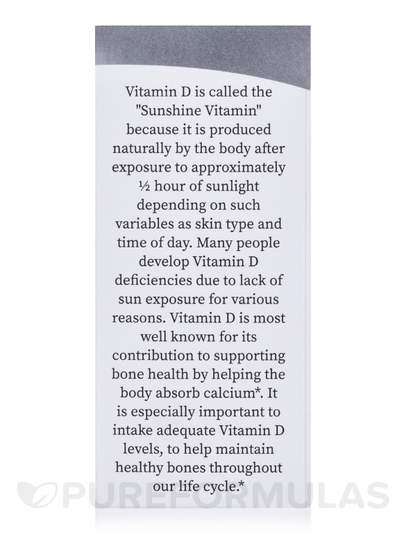 Liquid Vitamin D-3 Drops 4000 IU - 0.5 fl. oz (15 ml) - Alternate View 4