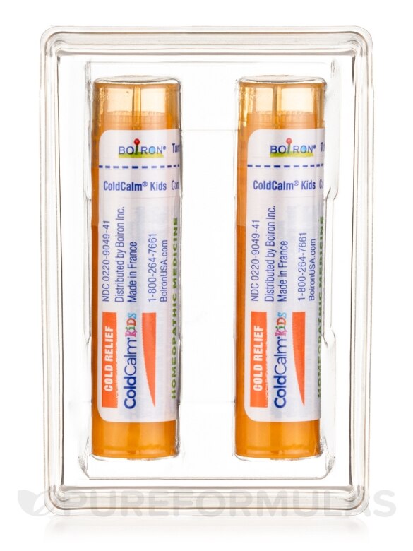 ColdCalm® Kids Pellets (Cold Relief) - 2 Tubes (Approx. 80 Pellets Per Tube) - Alternate View 2