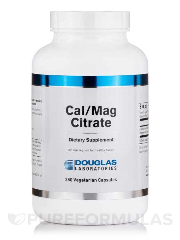 Cal/Mag Citrate - 250 Capsules