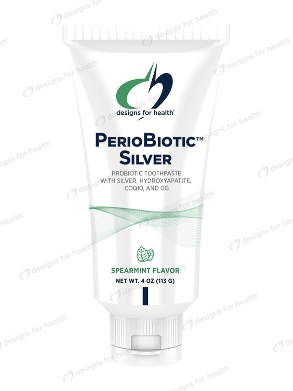 PerioBiotic™ Silver Toothpaste, Spearmint Flavor - 4 oz (113 Grams)