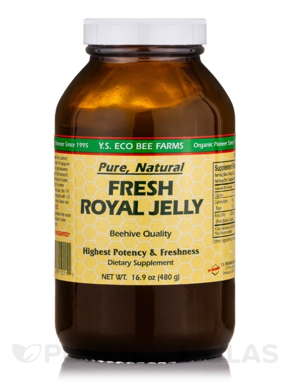 100% Pure Fresh Royal Jelly - 16.9 oz (480 Grams)