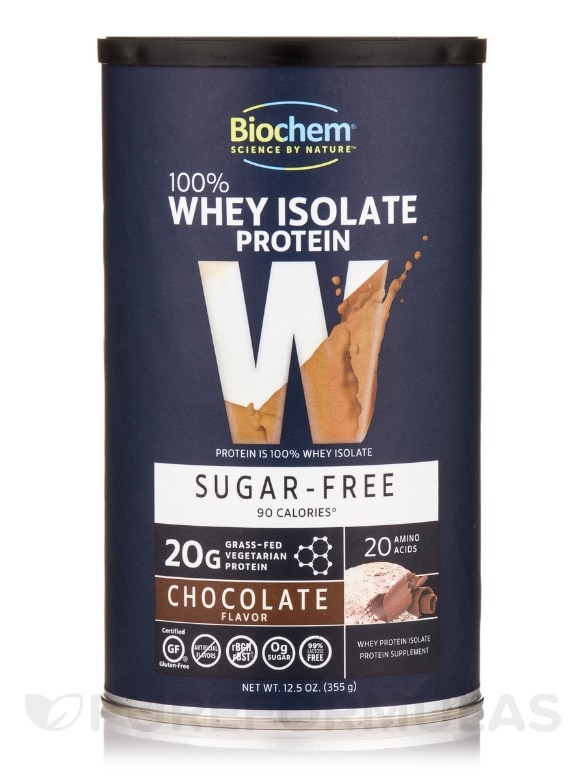 100% Whey Isolate Protein Powder (Sugar Free)