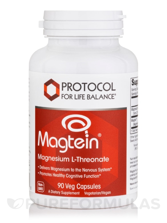 Magtein® (formerly ProtoSorb™ Magnesium) - 90 Veg Capsules