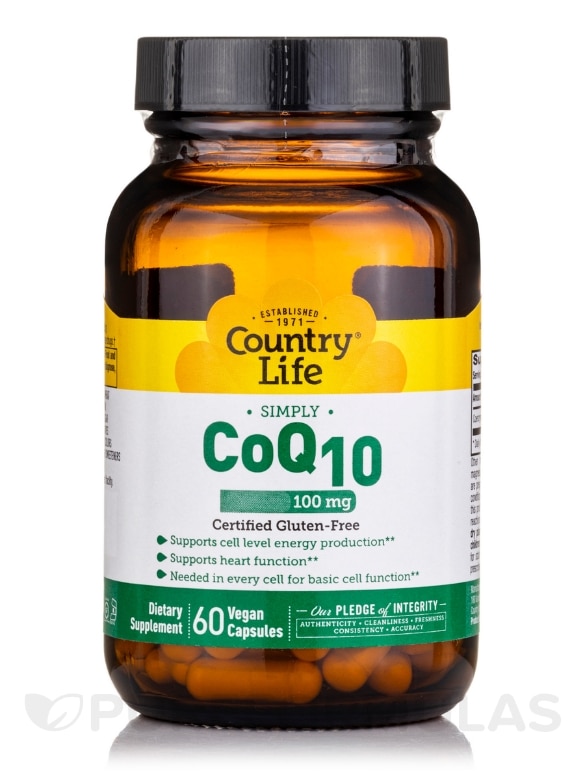 CoQ10 100 mg - 60 Vegan Capsules