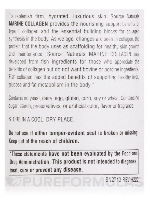 Collagen From Fish - 120 Tablets - Alternate View 5