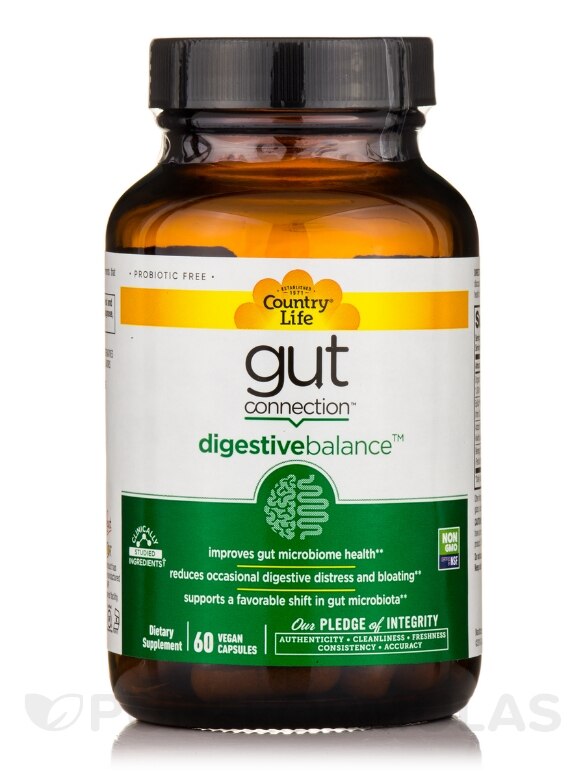 Gut Connection Digestive Balance - 60 Vegan Capsules - Alternate View 6
