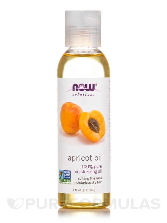 NOW® Solutions - Apricot Oil - 4 fl. oz (118 ml)