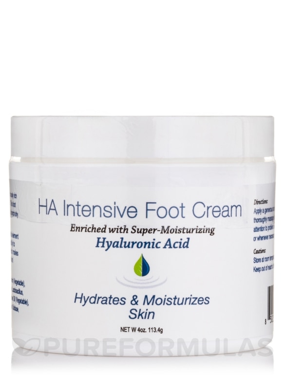 HA Intensive Foot Cream - 4 oz (113.4 Grams)