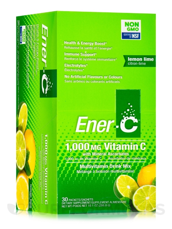Ener-C Lemon Lime - 1 Box of 30 Packets