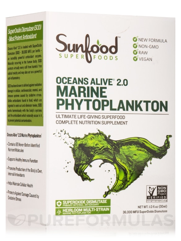Oceans Alive® 2.0 Marine Phytoplankton - 1 fl. oz (29.5 ml)