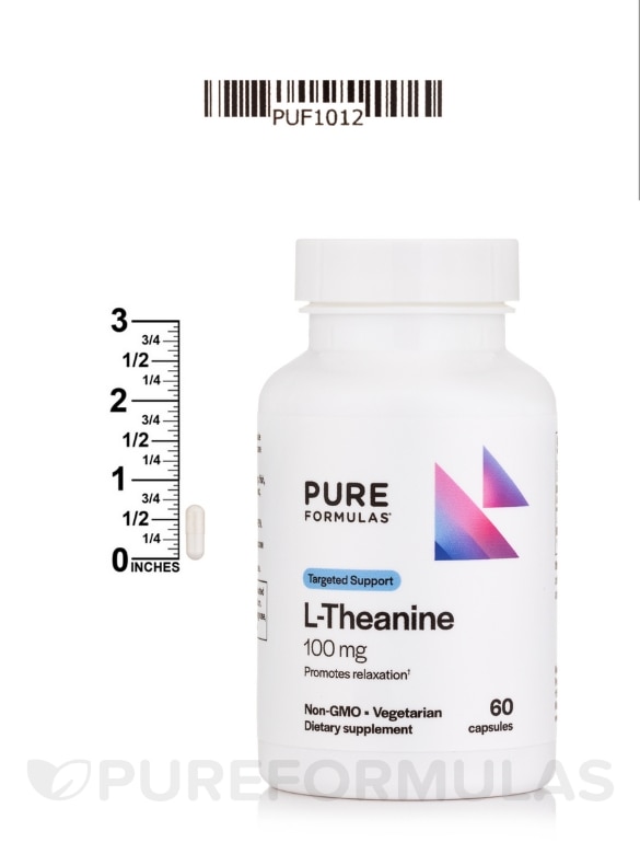 L-Theanine 100 mg - 60 Vegetarian Capsules - Alternate View 5