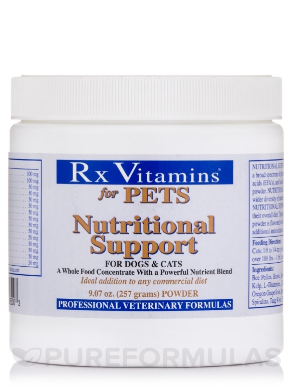 Nutritional Support for Pets (Dogs & Cats) Powder - 9.07 oz (257 Grams)