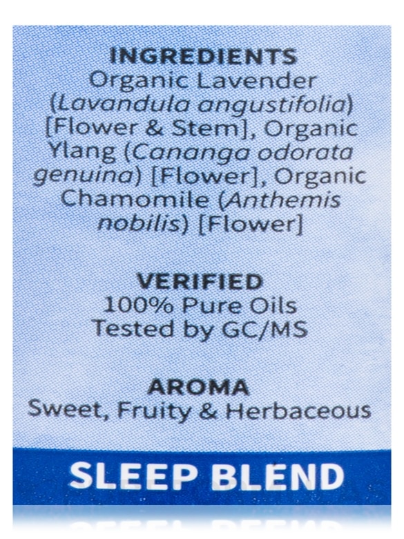 Organic Essential Oil Sleep Blend - 0.5 fl. oz (15 ml) - Alternate View 5
