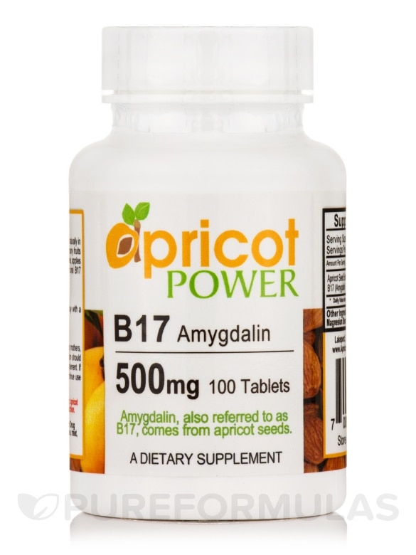 B17 (Amygdalin) 500 mg - 100 Tablets