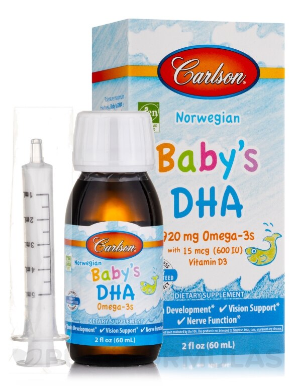 Norwegian Baby's DHA - 2 fl. oz (60 ml) - Alternate View 1