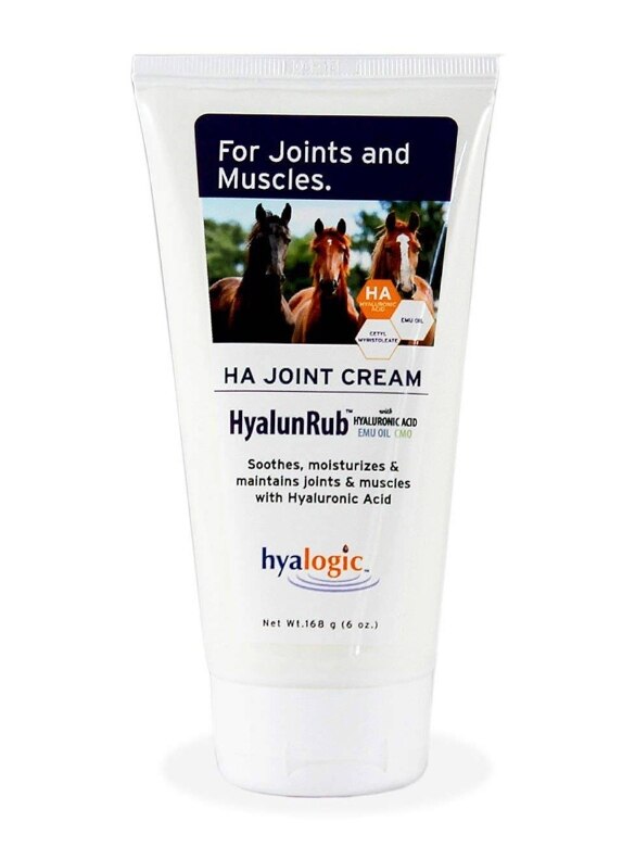 HyalunRub™ HA Joint Cream - Equine Formula - 6 oz (168 Grams)