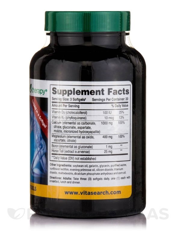 Liquid Calcium with Magnesium™ 1000 mg / 400 mg - 90 Softgels - Alternate View 1