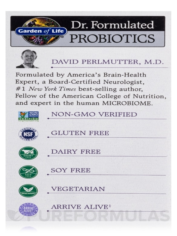 Dr. Formulated Probiotics Once Daily Prenatal - 30 Vegetarian Capsules - Alternate View 8
