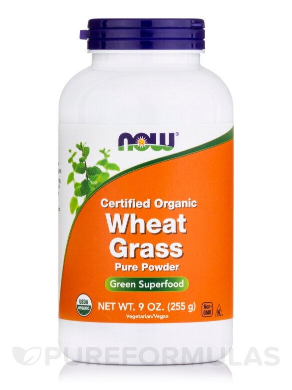 Wheat Grass Powder (Organic) - 9 oz (255 Grams)