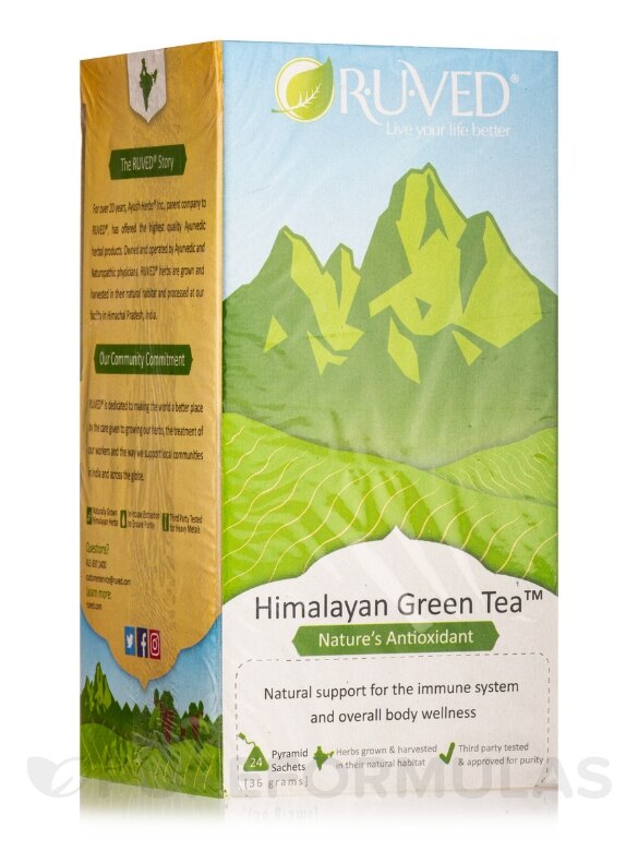 Himalayan Green Tea - 1 Box of 24 Tea Bags