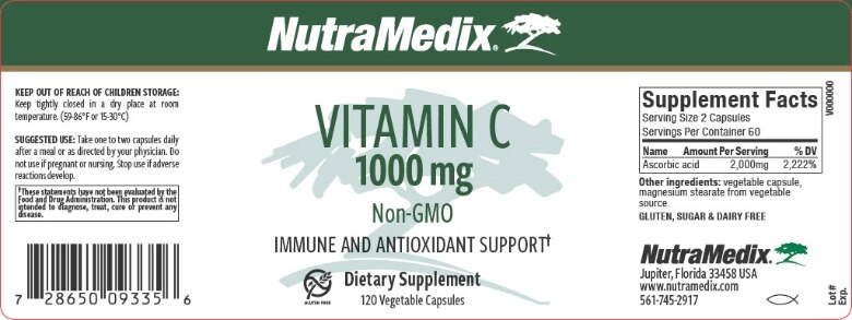 Vitamin C - 120 Vegetable Capsules - Alternate View 3