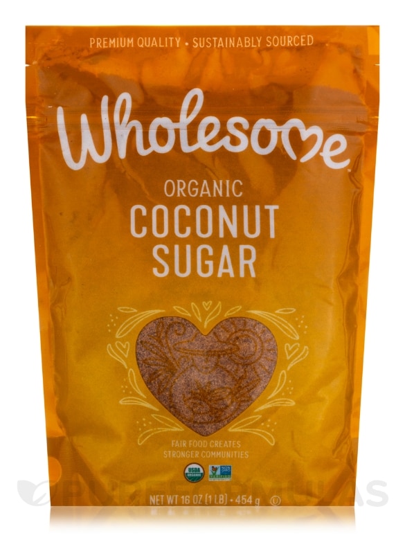 Organic Coconut Palm Sugar - 16 oz (454 Grams)