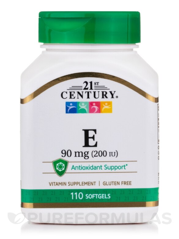 Vitamin E 90 mg / 200 IU - 110 Softgels