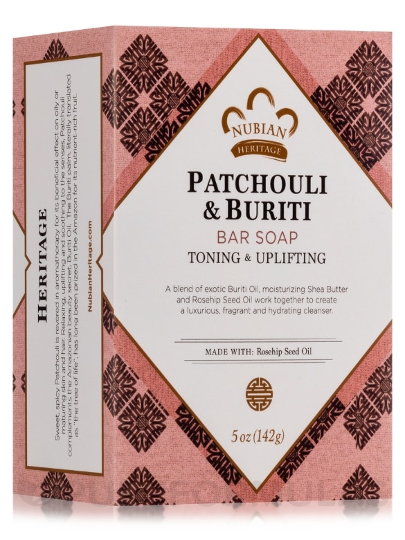 Patchouli & Buriti Bar Soap - 5 oz (142 Grams)
